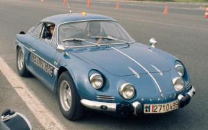 Renault Alpine A110 Gendarmerie 1966 года